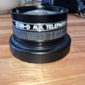 Star-D Aux Telephoto Lens For Hi-matic- AF  (MC) Made in Japan With Canister‎